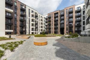 Budynek, w którym mieści się apartament