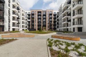 Budynek, w którym mieści się apartament