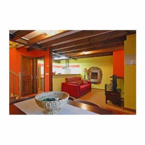 A seating area at Apartamento La Casa del Abuelo Justo