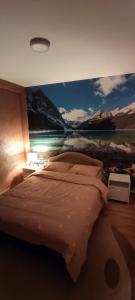 Una cama o camas en una habitación de Apartman stan Luka
