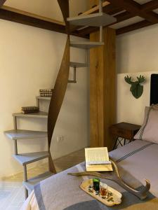 Postel nebo postele na pokoji v ubytování Masseria D'Achille