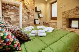 Posteľ alebo postele v izbe v ubytovaní LA CIVETTA, Montepulciano apartment in Historical center, Free wifi