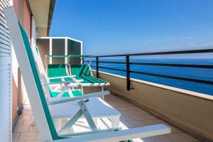 Balkón nebo terasa v ubytování Hotel Porto Roca