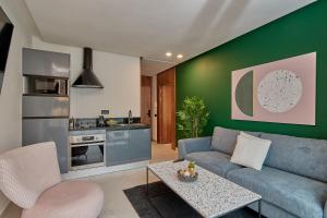 Kuchyň nebo kuchyňský kout v ubytování Stayhere Rabat - Agdal 3 - Prestige Residence