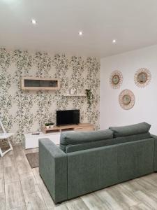 Χώρος καθιστικού στο Apartamento La Plaza