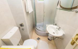 Koupelna v ubytování Apartman Marsanic