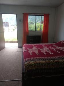 Letto o letti in una camera di Montano Camping & Hostel
