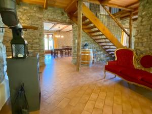 A seating area at Buchere Ville