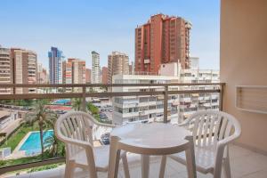 Balkón nebo terasa v ubytování RH Princesa Hotel & Spa 4* Sup