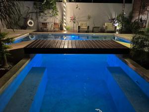Bazén v ubytování Little Gem Hotel Tulum La Veleta nebo v jeho okolí