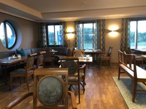 Posezení v ubytování Hotel Donauhof Mauthausen