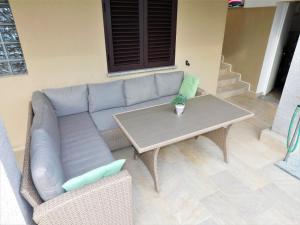 Posezení v ubytování Apartman "Sabine red" with heated pool