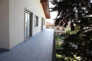 The building in which a panziókat is located