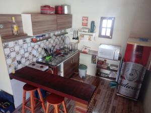 Virtuvė arba virtuvėlė apgyvendinimo įstaigoje Vibe House Pipa