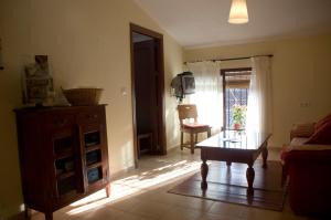 A seating area at Bozquez Rural