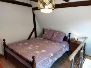 Cama o camas de una habitación en Chez Nathalie et Sébastien au centre d'Obernai