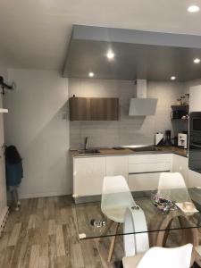 Kuchyň nebo kuchyňský kout v ubytování Casa Norah Pc