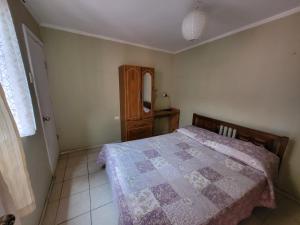 Cama o camas de una habitación en Summer House La Serena-Casa de Verano