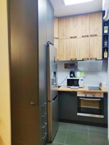 Apartman Lori Mにあるキッチンまたは簡易キッチン