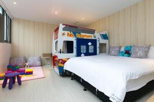 Ένα ή περισσότερα κρεβάτια σε δωμάτιο στο Meng Yun Ge Hotel +86 φωτογραφίες