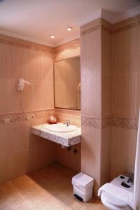 Koupelna v ubytování Hotel Tio Felipe