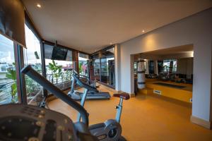 Fitness centrum a/nebo fitness zařízení v ubytování Gray Boutique Hotel Casablanca