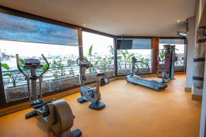 Fitness centrum a/nebo fitness zařízení v ubytování Gray Boutique Hotel Casablanca