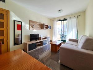 A television and/or entertainment centre at Apartamento Completo Torresol V