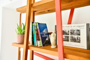 Biblioteca no apartamento