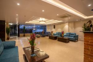Posezení v ubytování Hotel Palm International