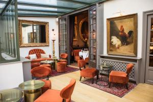 Posezení v ubytování Hotel Manos Premier