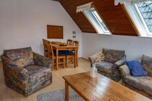 Posezení v ubytování Ferienwohnung Walther