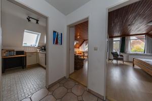 TV a/nebo společenská místnost v ubytování Ferienwohnung Walther
