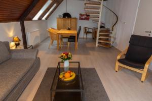 Posezení v ubytování Ferienwohnung Walther