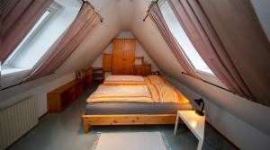Postel nebo postele na pokoji v ubytování Ferienwohnung Walther
