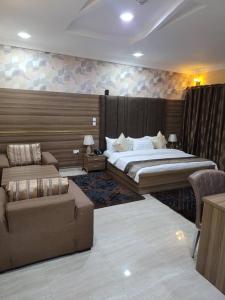 Fawzy Hotel客房内的一张或多张床位