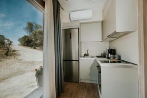 Кухня или мини-кухня в AIORA villas
