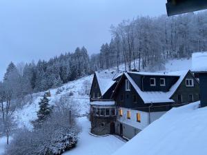 Landhotel Baumwipfel v zimě