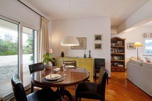 Ruang duduk di Casa Las Trinitarias