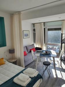 Giường trong phòng chung tại Orion - Zona Baja Sierra Nevada