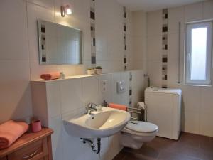 Koupelna v ubytování Ferienwohnung O8