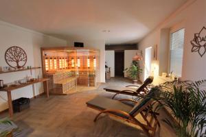 Posezení v ubytování Chalets Franciska Major, Pro Village