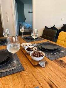 Nápoje v ubytování Alpin Art Appartements