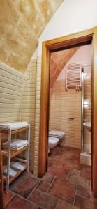 Koupelna v ubytování La Cisterna del Vicinato