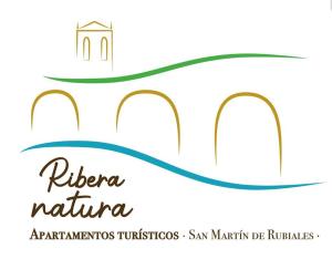a vector illustration of a banner for rijeka national monuments tribunal san martin at Apartamentos turísticos Ribera Natura in San Martín de Rubiales