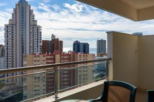 Balkón nebo terasa v ubytování Apartamento Completo Torresol IV