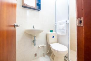 A bathroom at Ayenda Juglar