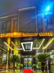 a building with a sign that readsouthern university suites at Continent Luxury Suites Sakarya in Sakarya