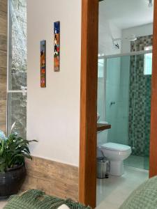 Koupelna v ubytování Vila Madu + 115 fotografií