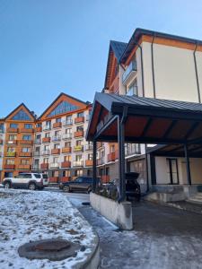 Budova, kde se apartmán nachází